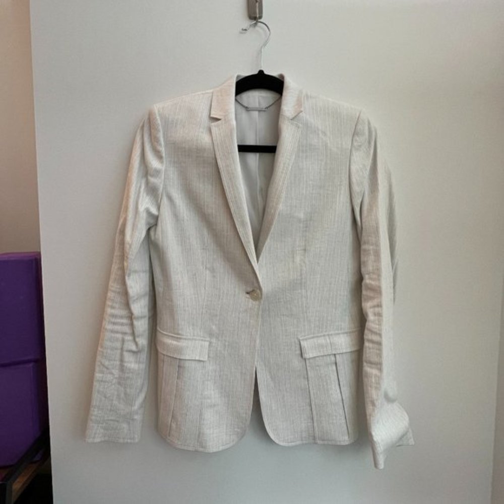 Elie Tahari white‎ blazer